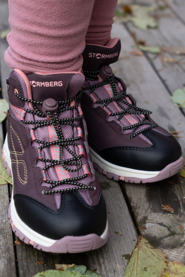 Bjortind vanntett tursko Pink Barn - 1