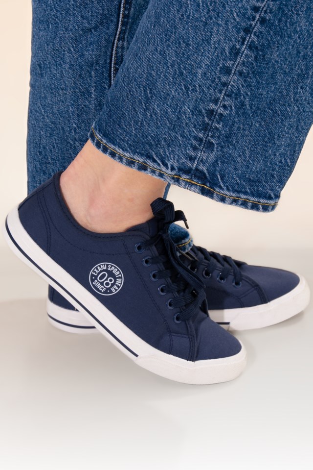 Fresvik sneaker Blue Dame - 1