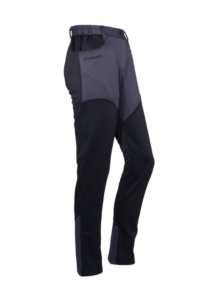 Fjellstien softshell turbukse Black Dame - 1