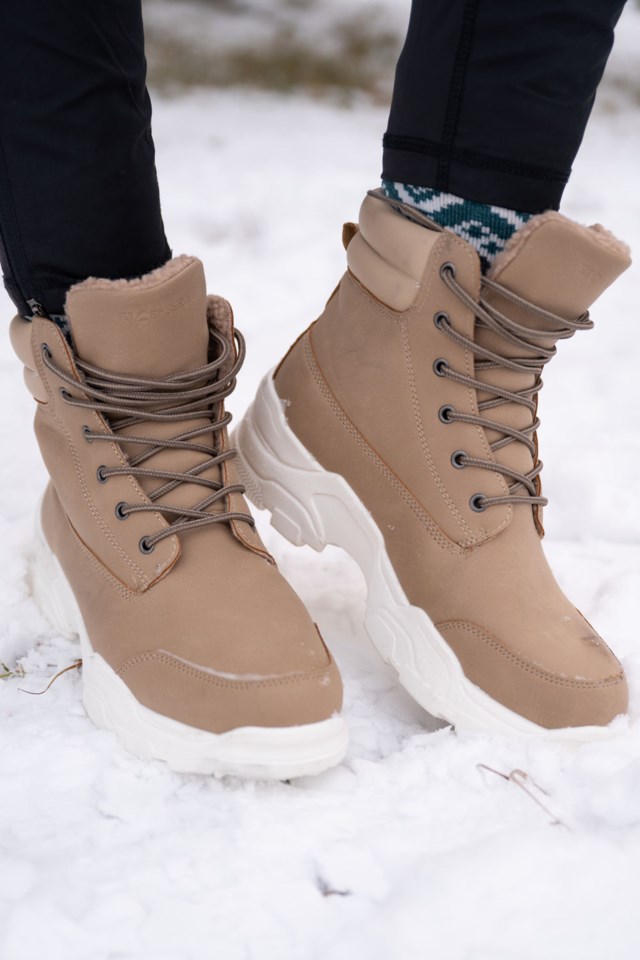 Lunner boot Beige Dame - 1