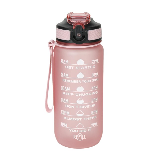 Motivasjon drikkeflaske 0,6 liter Peach - 1
