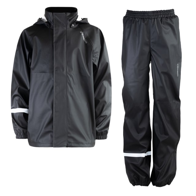Regndag regnsett Jet Black - 1