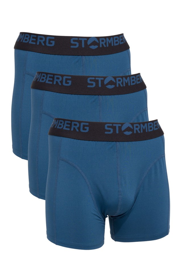 Steinur boxer 3-pack Blue Herre - 1