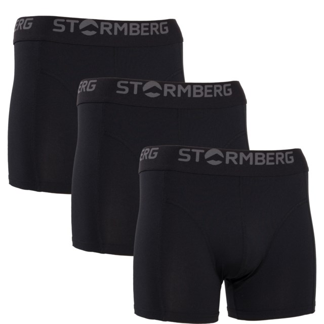 Steinur boxer 3-pack Black Herre - 1