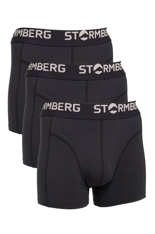 Smi bambus boxer 3-pack Black Herre - 1