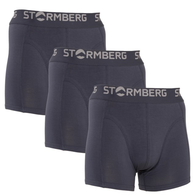 Smi bambus boxer 3-pack Grey Herre - 1