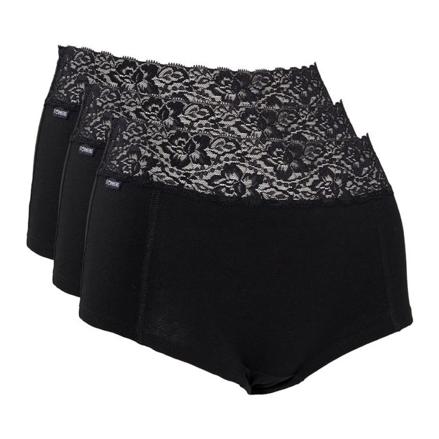 Auglend blondeboxer 3-pack Jet Black - 1
