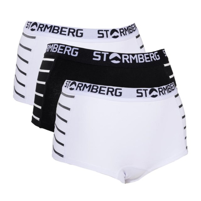 Dalset boxer 3-pack Jet Black / White - 1
