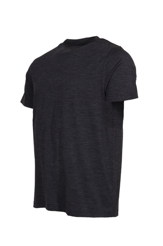 Ullsåk ull t-skjorte Charcoal Grey - 1