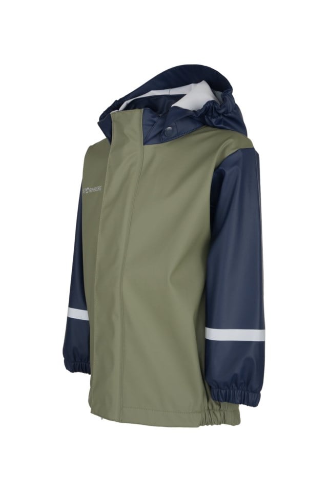 Bergen resirkulert regnjakke barn 1-7 Blue|Green Barn - 1