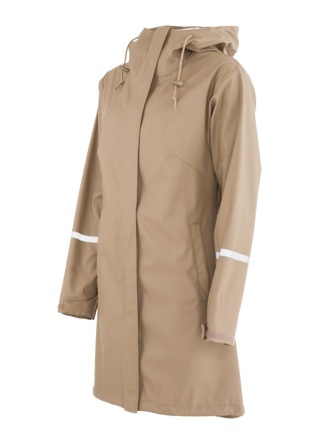Båtsfjord regnkåpe Beige Dame - 1