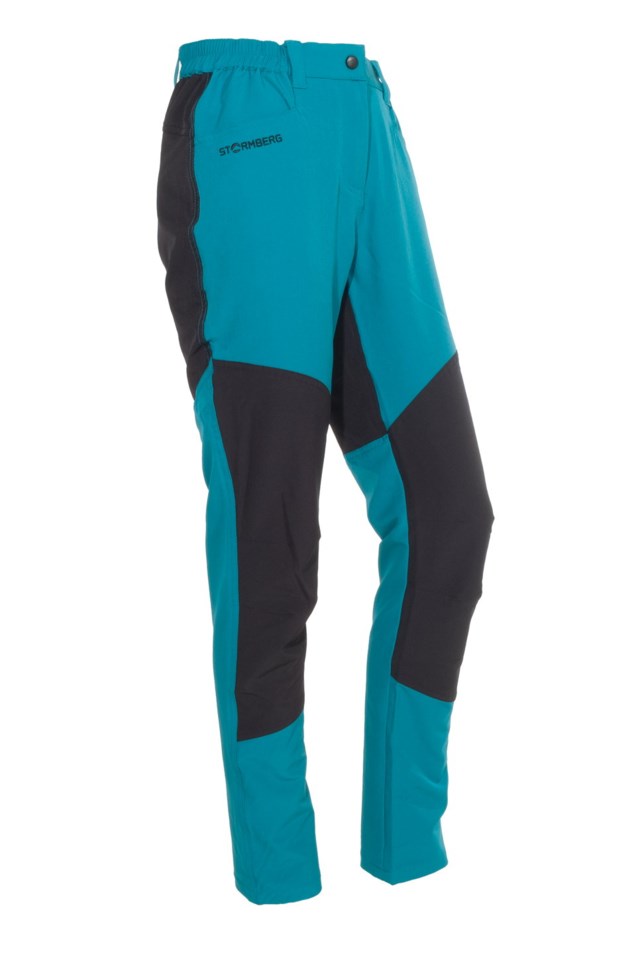Fjellmyra turbukse Jet Black / Harbor Blue - 1