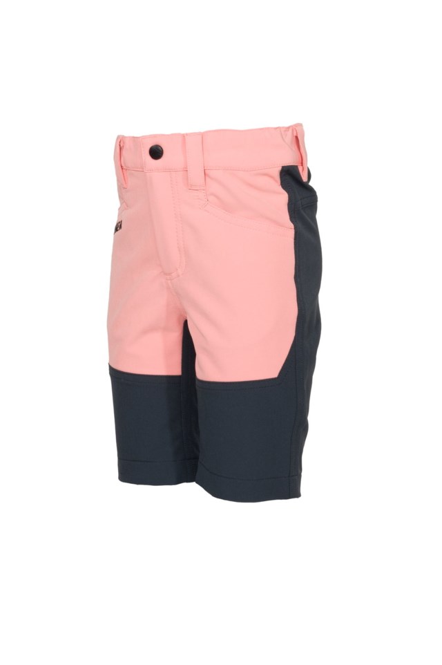 Fjellmarka turshorts barn 1-7 Grey|Pink Barn - 1