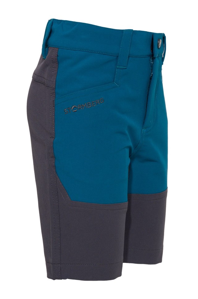 Fjellmarka turshorts barn 1-7 Blue Coral / Ebony - 1