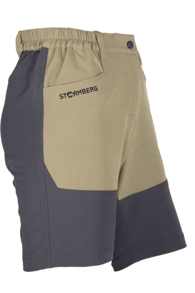Fjellmarka turshorts Grey|Green Dame - 1