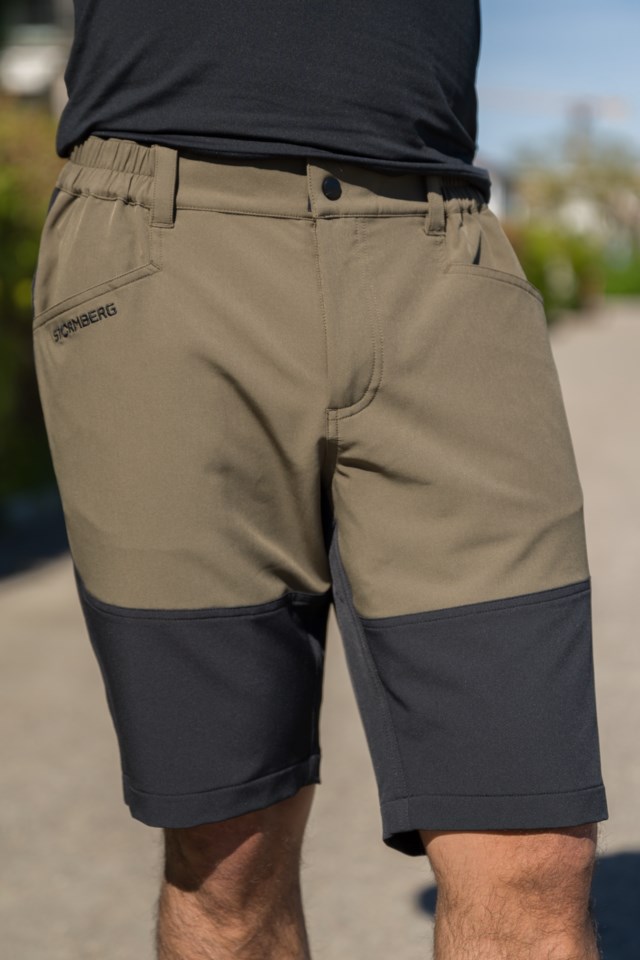 Fjellmarka turshorts Crocodile / Jet Black - 1