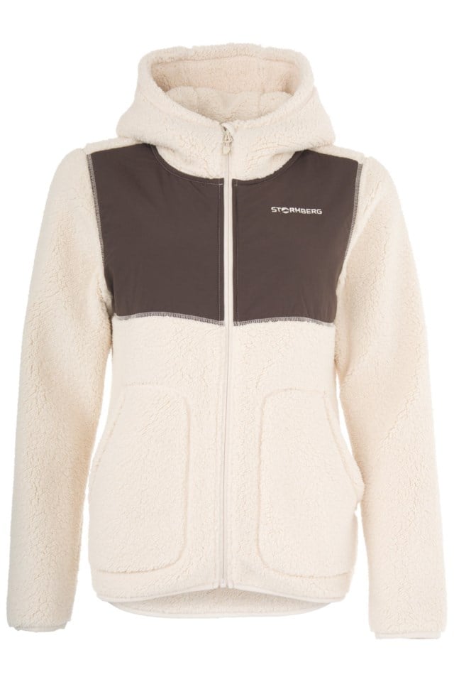 Trollheimen hybrid sherpajakke Brown|Beige Dame - 1