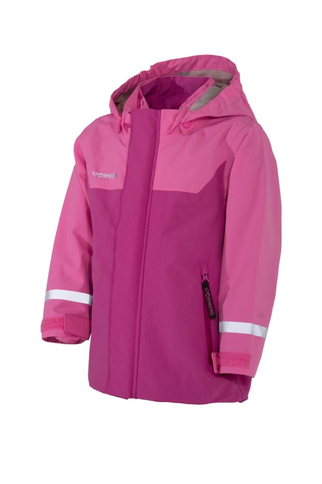 Barnefjell skalljakke barn 1-7 Pink Barn - 1