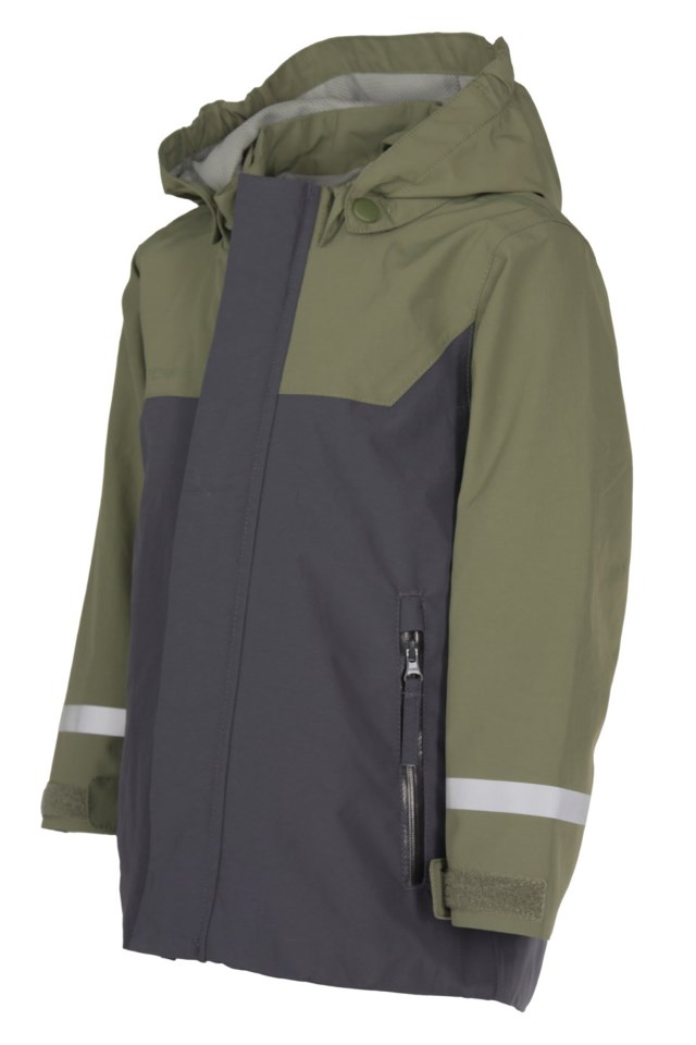 Barnefjell skalljakke barn 1-7 Grey|Green Barn - 1