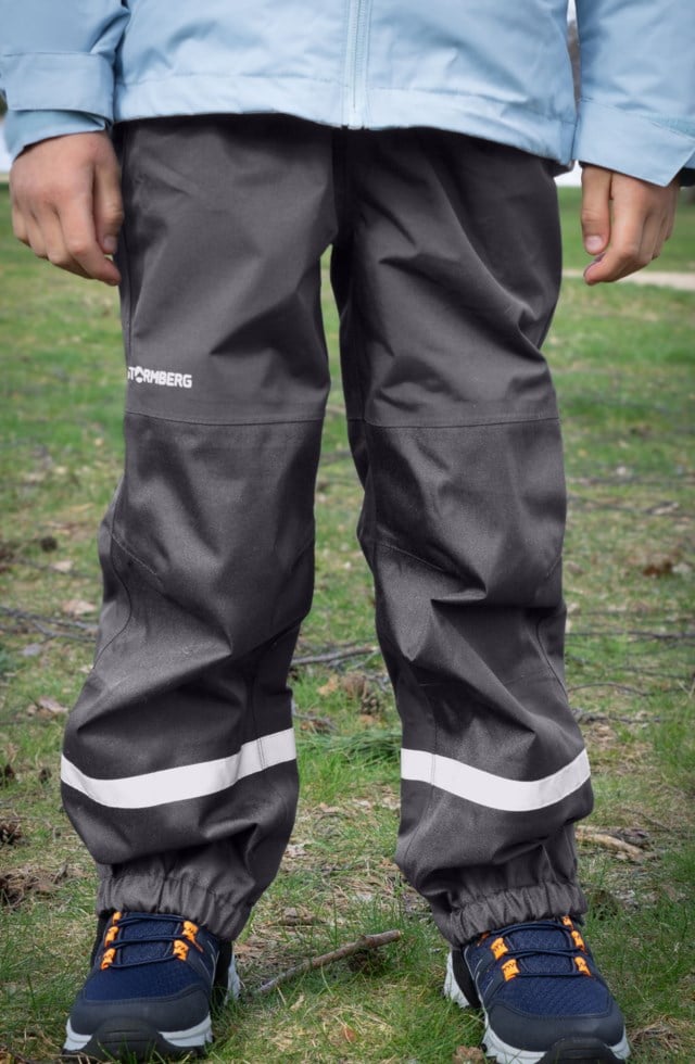 Barnefjell skallbukse barn 1-7 Grey Barn - 1