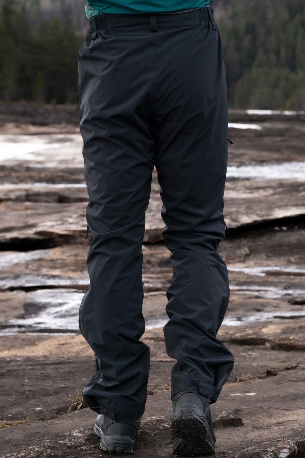 Trolltunga skallbukse m/ 2-veis zip herre - sort | Stormberg