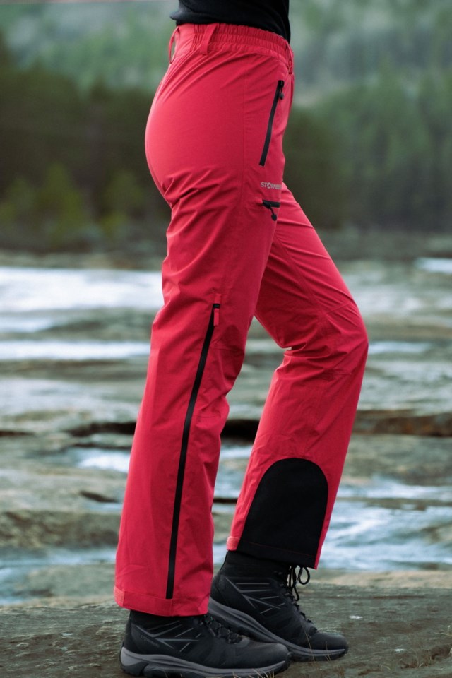 Trolltunga skallbukse m/ 2-veis zip Pink Dame - 1