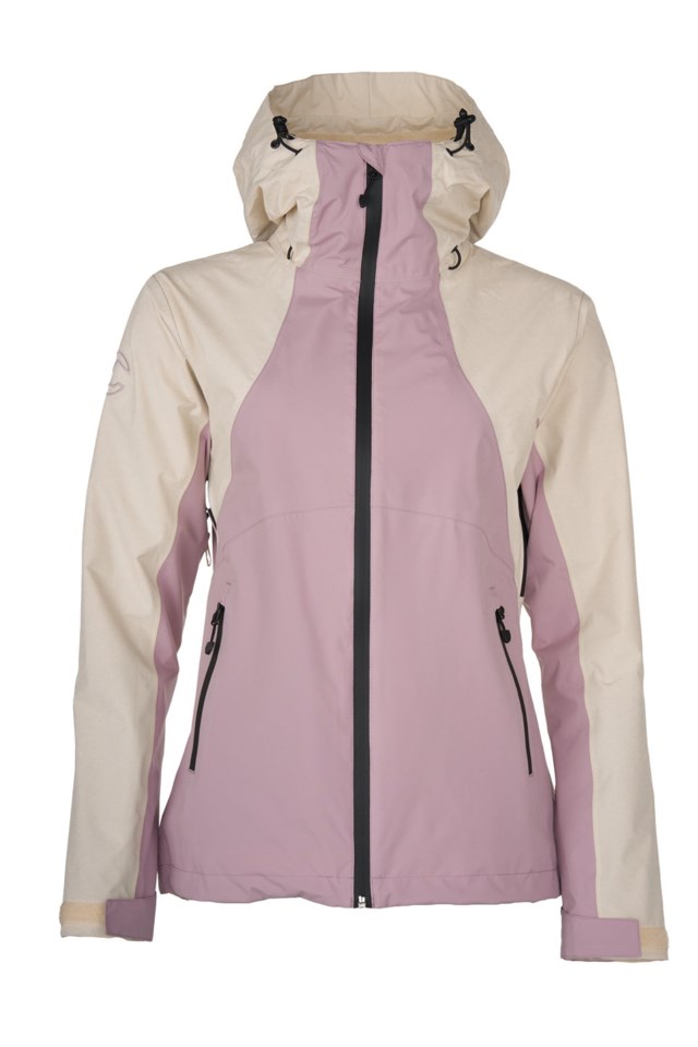 Trolltunga skalljakke Beige|Pink Dame - 1