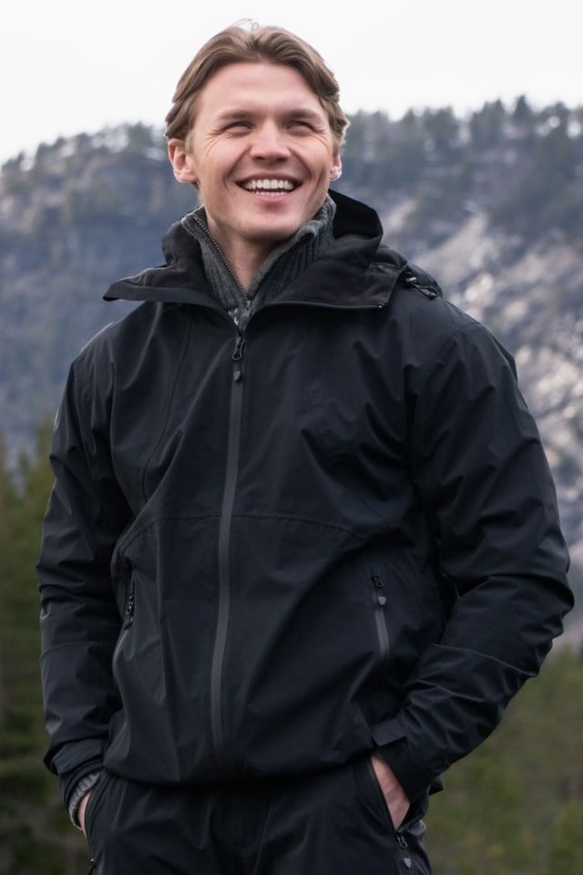 Trolltunga skalljakke Black Herre - 1