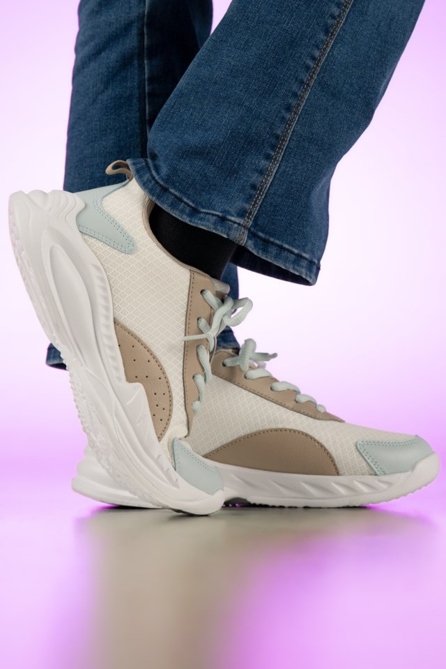 Kilen joggesko junior White|Beige Barn - 1