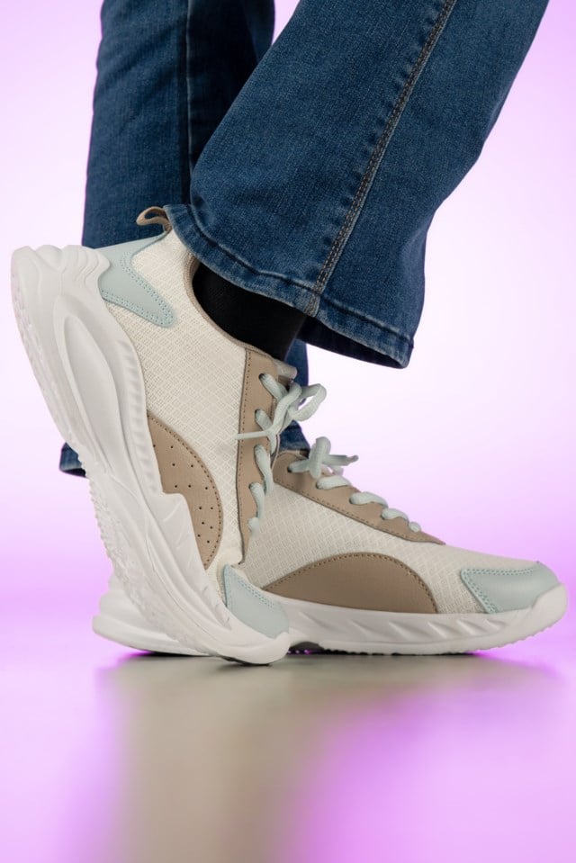 Kilen joggesko junior White|Beige Barn - 1