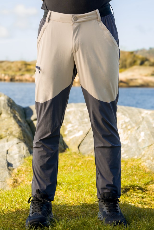 Fjelldalen turbukse Grey|Beige Herre - 1
