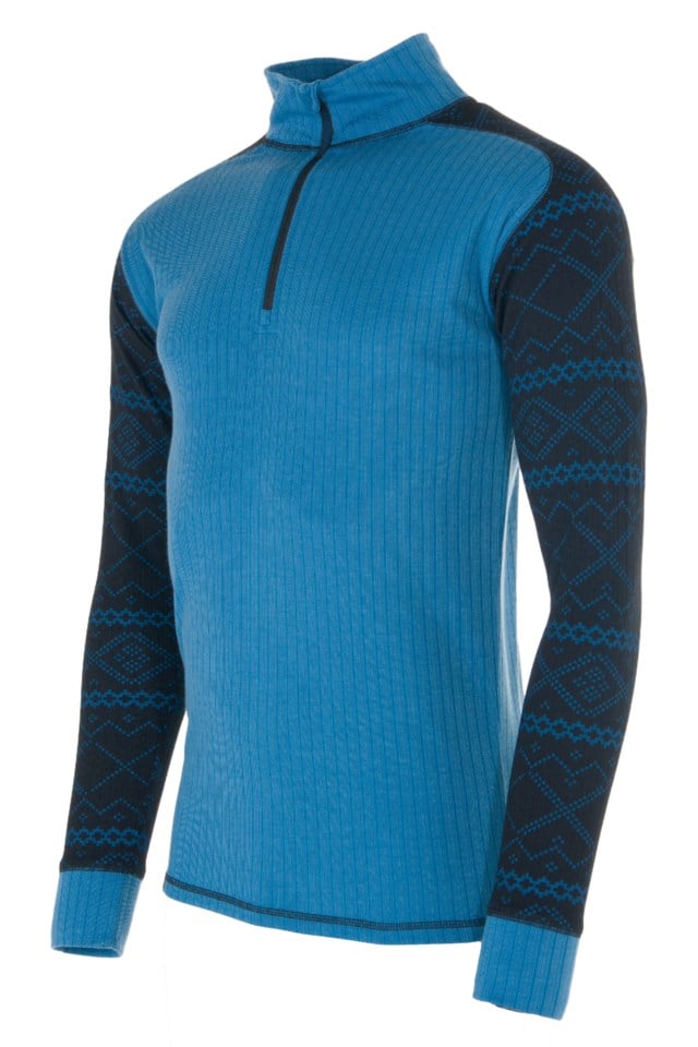 Halsafjell Half Zip trøye Stellar / Jet Black - 1