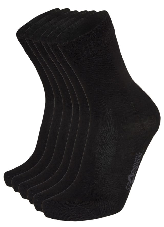 Kosen bambus sokk 3-pack Black Unisex - 1