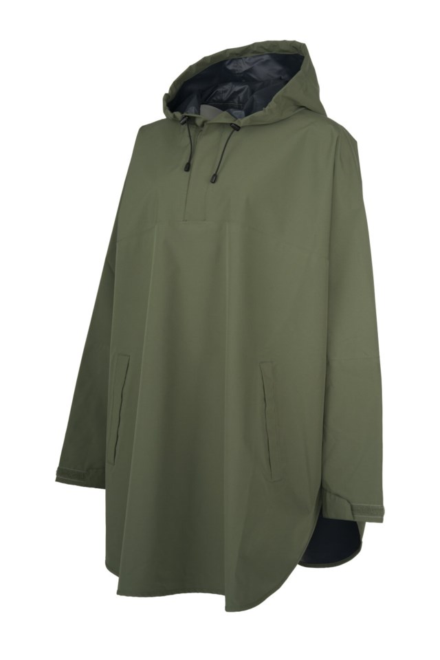 Harstad skallponcho unisex Green Unisex - 1