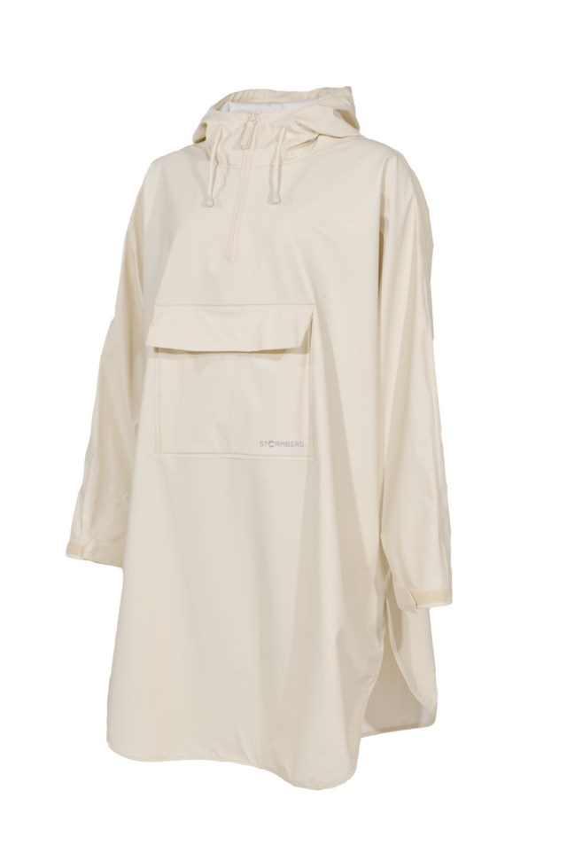 Lindesnes regnponcho White Unisex - 1