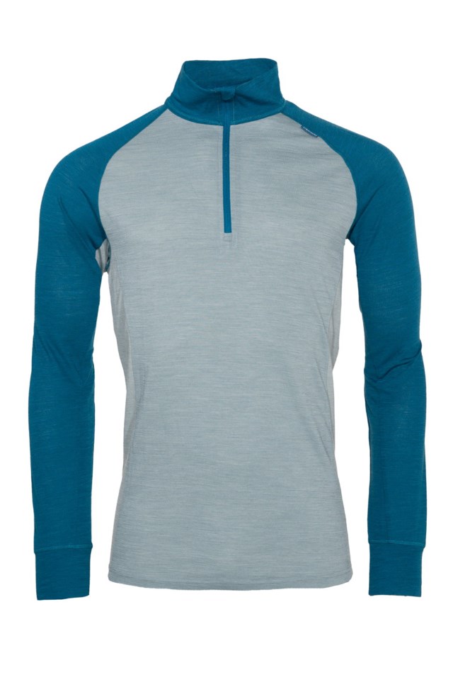 Glitterdal Superwool Half Zip trøye Blue Herre - 1