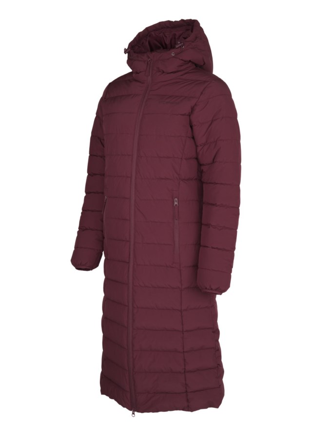 Strimfonna vattert lang parkas