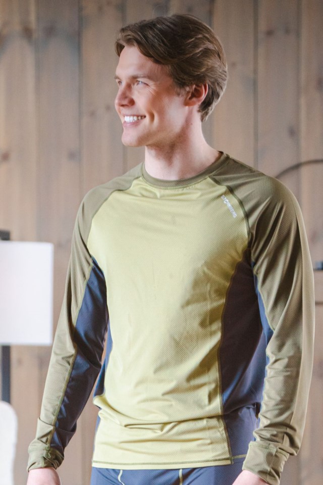 Torghatten superundertøy trøye Gray Green / Martini Olive - 1