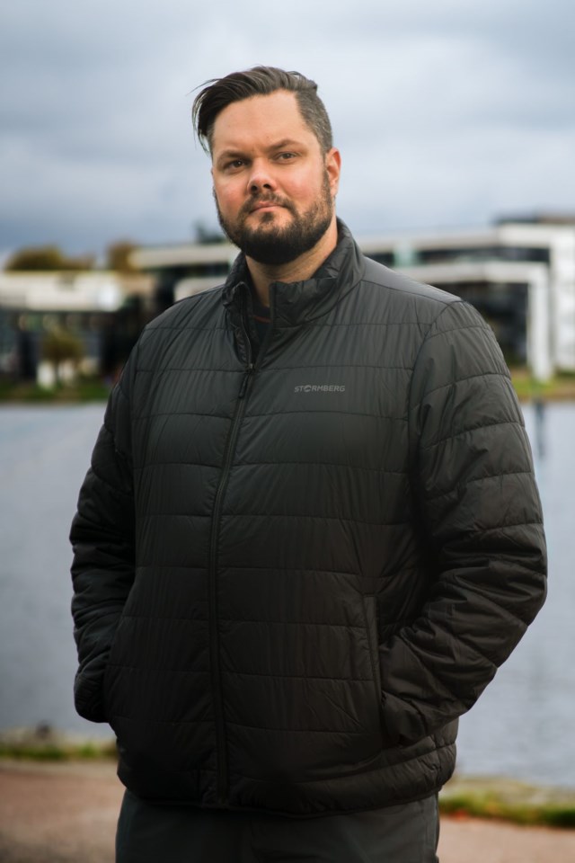 Strimberg vattert jakke Black Herre - 1