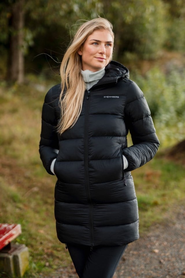 Frostli vattert parkas Black Dame - 1
