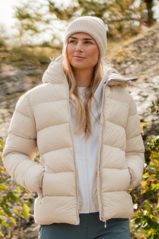 Frostli vinterjakke Beige Dame - 1