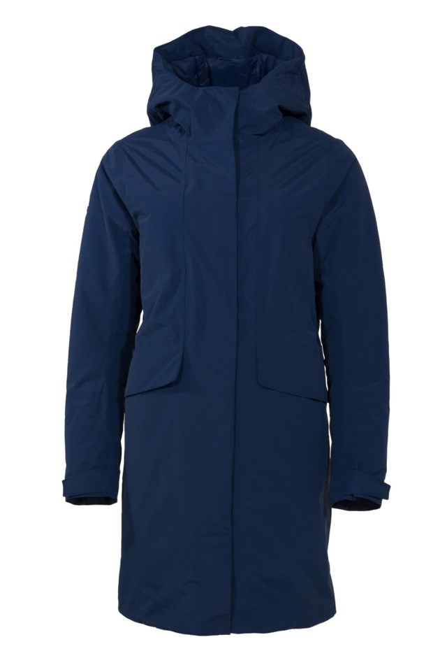 Vossafjell vattert parkas Blue Dame - 1