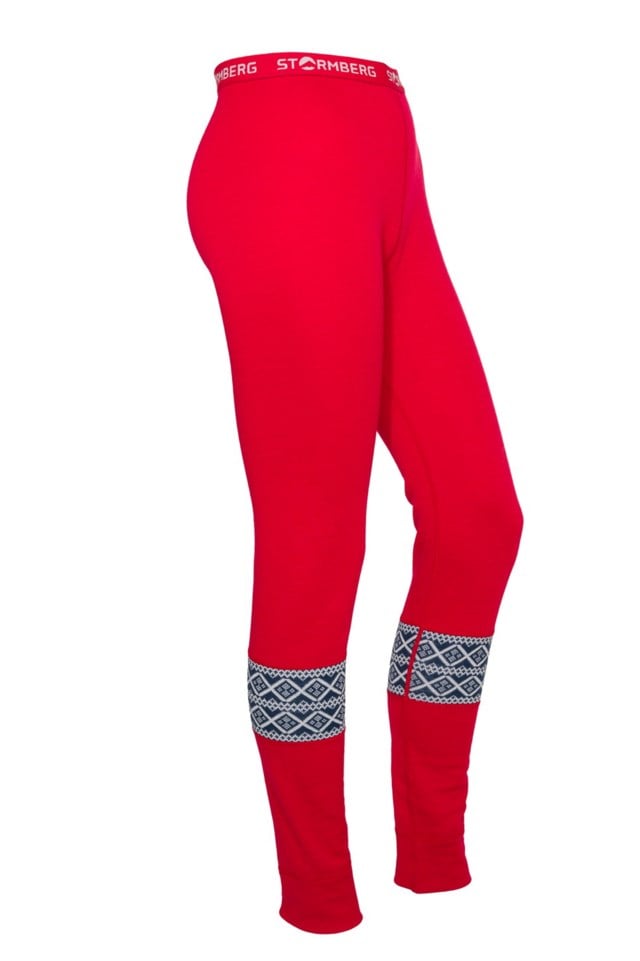 Hardanger 2-lags ullongs Red Dame - 1