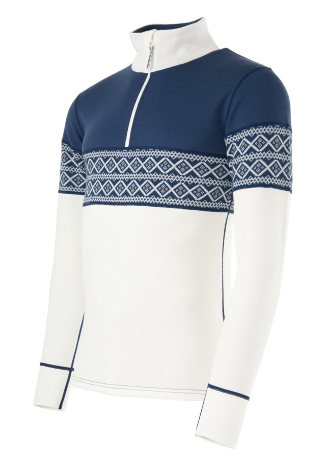 Hardanger 2-lags Half Zip ulltrøye