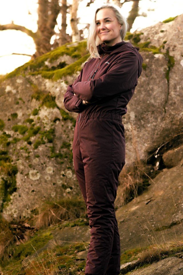Hovden vinterdress Red Dame - 1