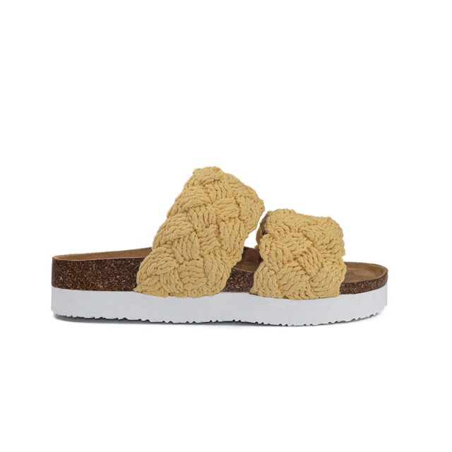 Sande sandal Yellow Dame - 1