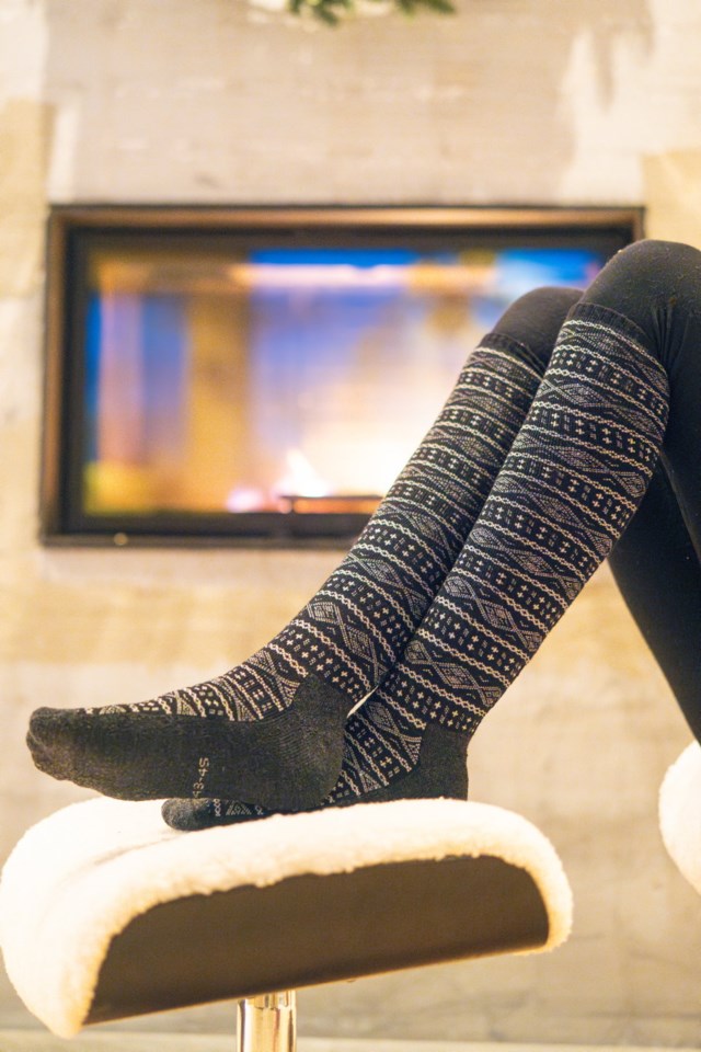 Rauland lang ullsokk Black Unisex - 1