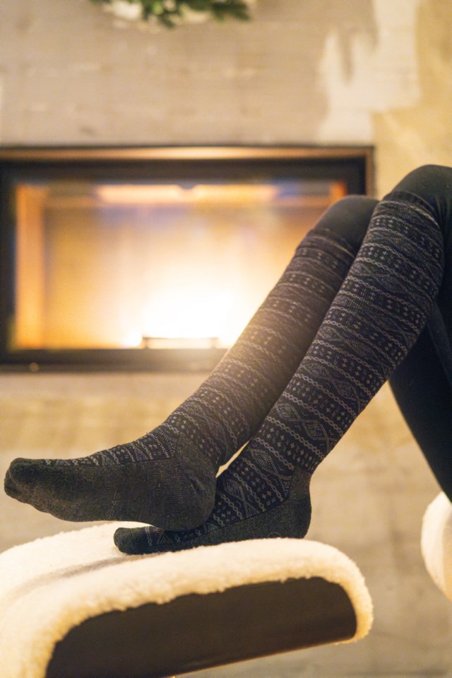 Rauland lang ullsokk Grey Unisex - 1