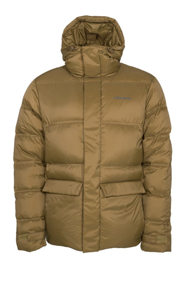 Longyearbyen resirkulert dunjakke Green Herre - 1