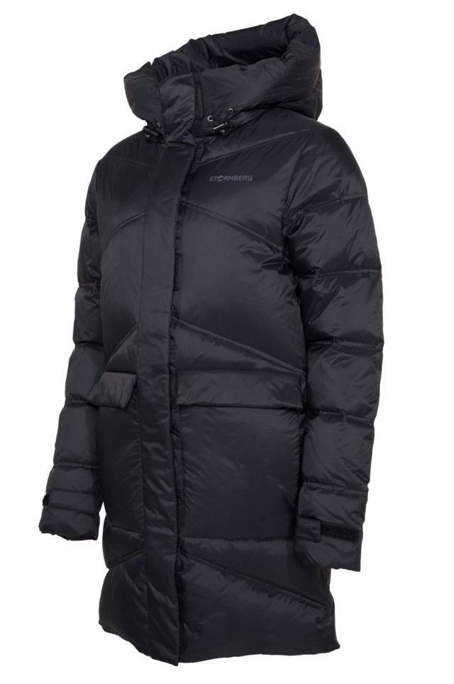 Longyearbyen resirkulert dunparkas Jet Black - 1